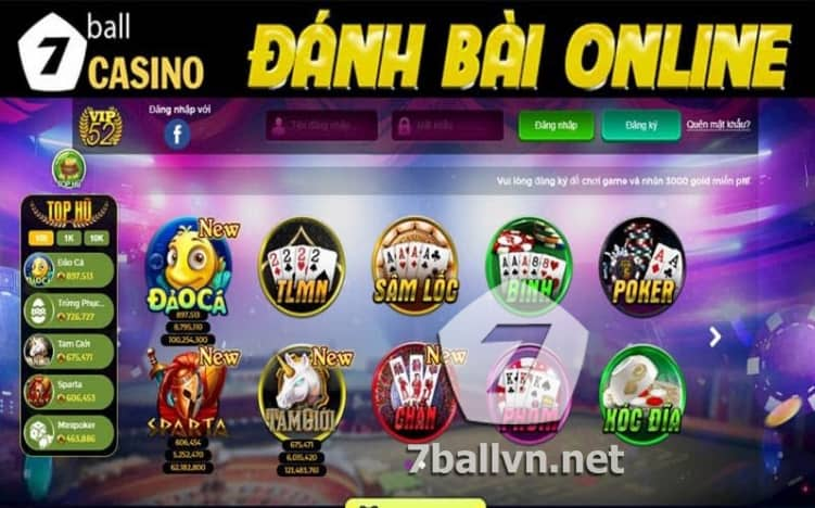 Game bài đổi thưởng 7ball